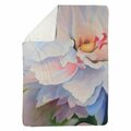 Begin Home Decor 60 x 80 in. Pastel Colored Flower-Sherpa Fleece Blanket 5545-6080-FL167